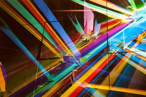 Prismatic Paintings Produced From Refracted Light By Stephen Knapp