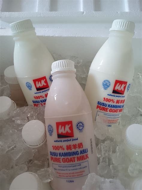 Harga berpatutan, penuh nilai khasiat dan bermutu tinggi, suci lagi halal. Bazar Tamar Al-Arif: SUSU SEGAR KAMBING (BAKA JAMNAPARI)