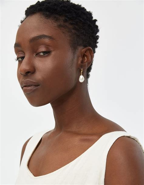 Farrow Christina Drop Earrings Hair Advice Black Women Hair Loss