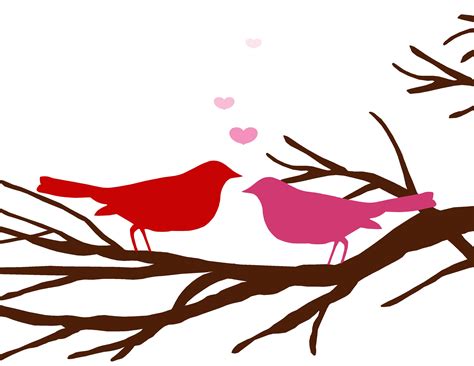 Love Birds Graphic Clipart Best