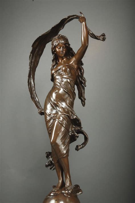 Sold Price Auguste Moreau A Brown Patina Bronze Sculpture