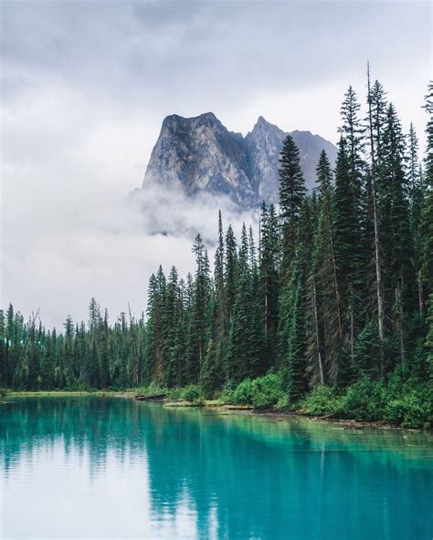 Emerald Lake Yoho National Park British Columbia Canada R