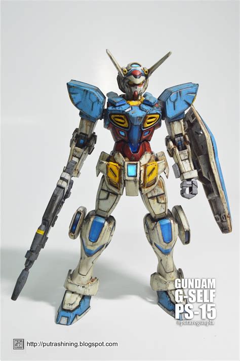 Hg 1144 Gundam G Self Custom Paint By Putra Shining Putaro Plastic