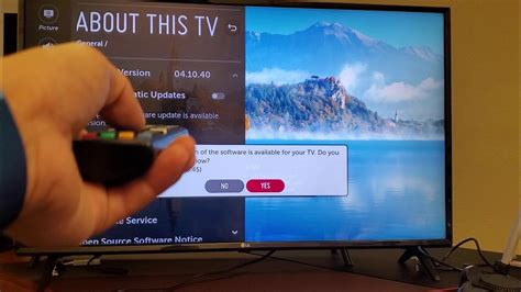 Lg Smart Tv How To Update Systemfirmware Software Version Youtube