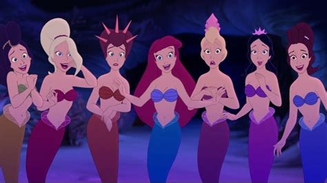 The Little Mermaid Ariel S Sisters Little Mermaid Wallpaper Disney Little Mermaids Disney