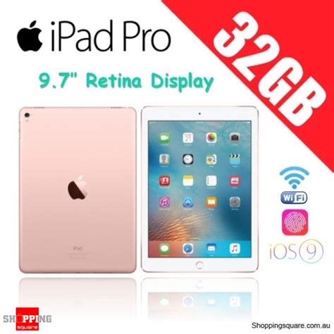 Required fields are marked *. Apple iPad Pro 32GB 9.7 inches Wi-Fi Tablet Rose Gold ...