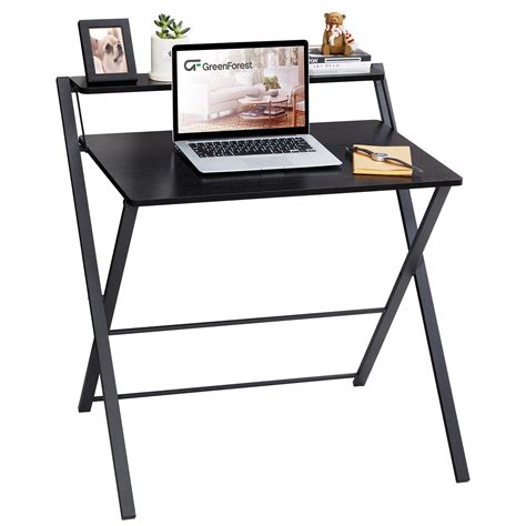 Greenforest Folding Desk No Assembly Required 295 X 2047 Inch Small