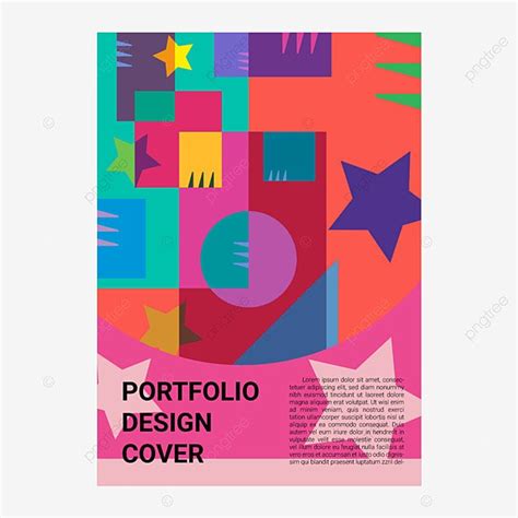 Student Portfolio Cover Design Template Download On Pngtree