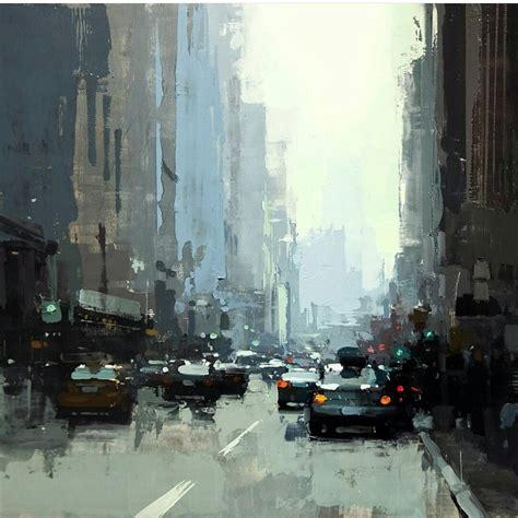 Art By Redrabbit7 Oilpainting Oil Cityscapes Artist Newyork