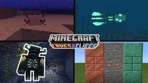 How To Add The Warden And Axolotl To Minecraft Pe Caves And Cliffs