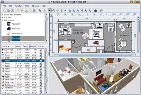 Draw the plan of your home or office, test furniture layouts and visit the results in 3d. Sweet Home 3D download | SourceForge.net