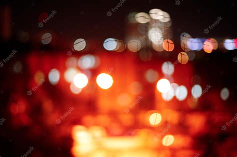 Premium Photo Bokeh Colorful Lights Blur Background Out Of Focus Lights