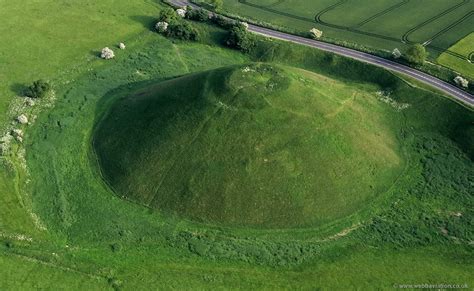 Silbury Hill From The Air Aerial Photographs Of Great Britain By