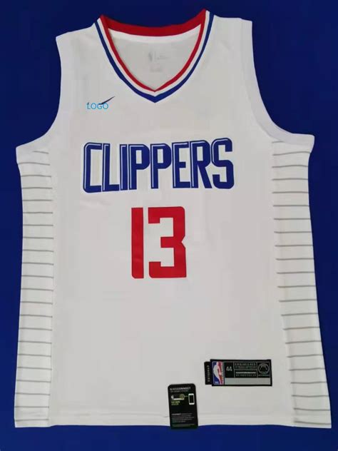 Get exclusive discounts on your purchases. 19/20 men Los Angeles Clippers 13 GEORGE white basketball jersey personalized customize name number