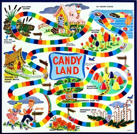 Look Back At Candy Land The Vintage Board Game That Made Millions Of