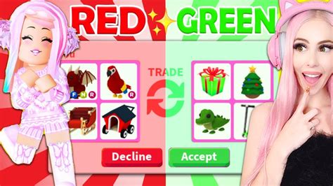 Here is roblox color codes or brickcolor codes, including color, name, and number. I Tried The ONE COLOR Trade Challenge In Adopt Me ...