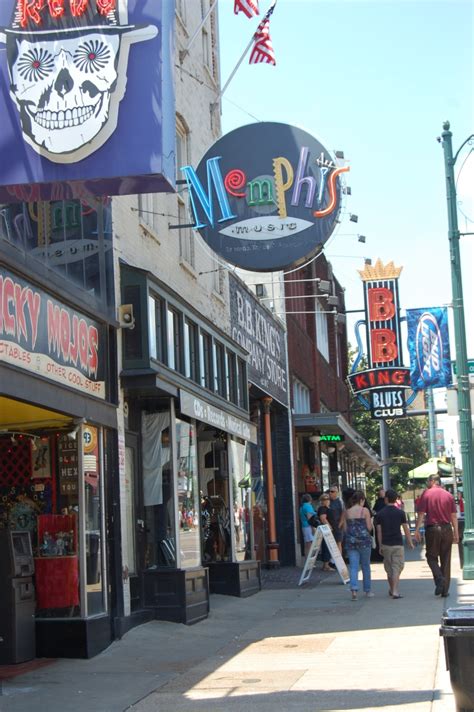 The Immortal Beale Street In Memphis Ophers World