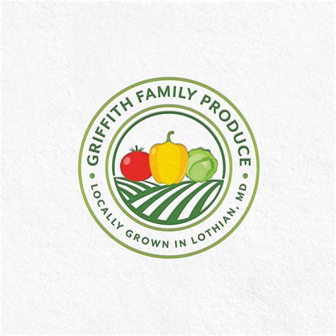 Vegetable Logo Produce Farm Logo By All Ag Media Fruit Logo Farm