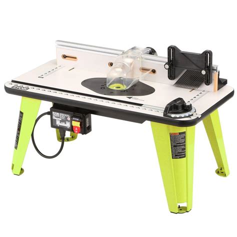 Ryobi 32 In X 16 In Intermediate Router Table A25rt02g The Home Depot