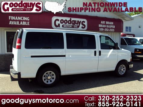 Used 2013 Chevrolet Express Passenger Awd 1500 135 Lt For Sale In St