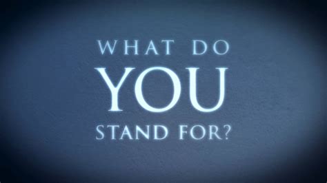 What Do You Stand For On Vimeo