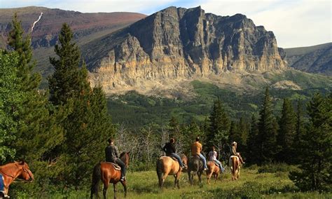 Glacier Horseback Riding Horse Trail Rides Horseback Riding Vacations