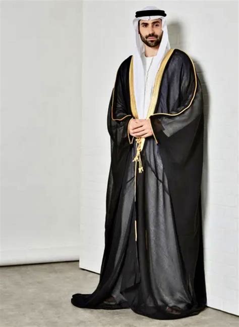 The Bisht Is A Mens Cloak Worn Over A Thobe — Or Ankle Length Tunic