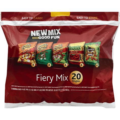 Frito Lay Fiery Mix 20 Pk Snack Mixes Superlo Foods