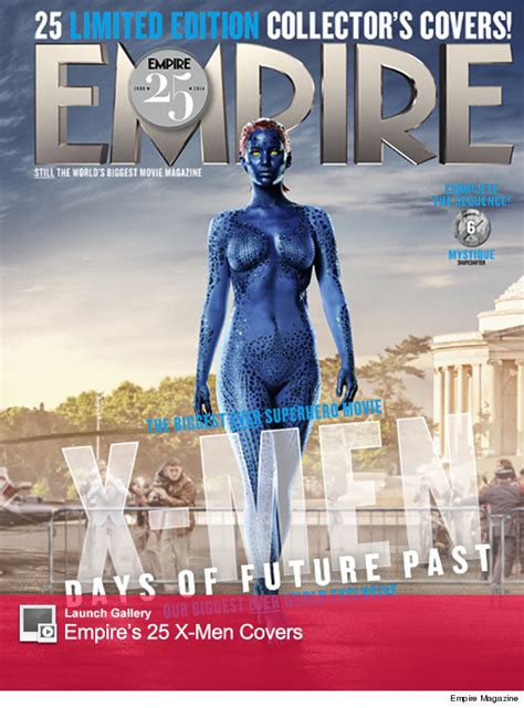 Jennifer Lawrence Goes Nearly Naked As Mystique For Empire Magazine