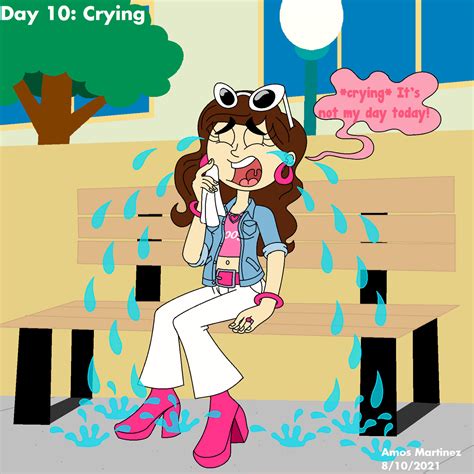 Day 10: Crying by amos19 on DeviantArt