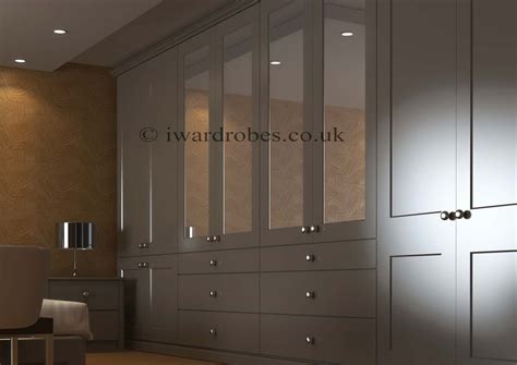 I'm always perplexed when people say it's just white. Bespoke Spray-Painted Wardrobe | Fitted Traditional ...