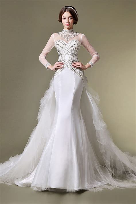 Blog Of Wedding And Occasion Wear 2014 Long Sleeves Wedding Dresses