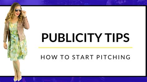 tips for launching your publicity plan