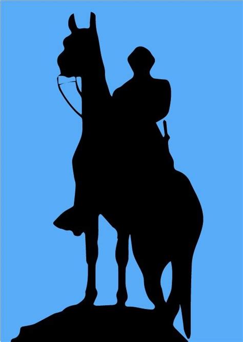 General Robert E Lee And His Horse Traveler The Tribute To Virginias