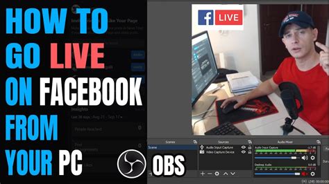 How To Live Stream On Facebook With OBS Studio Tutorial PC