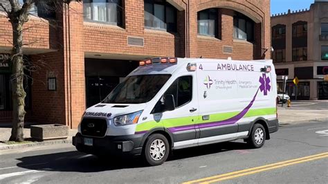First Catch Trinity Health Ems Brand New Ambulance 4 Responding