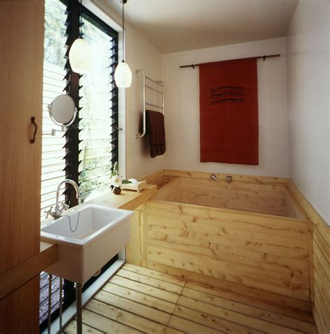 Japanese Inspired Homes Around The World By Luke Hopping From This Japanese Bathroom