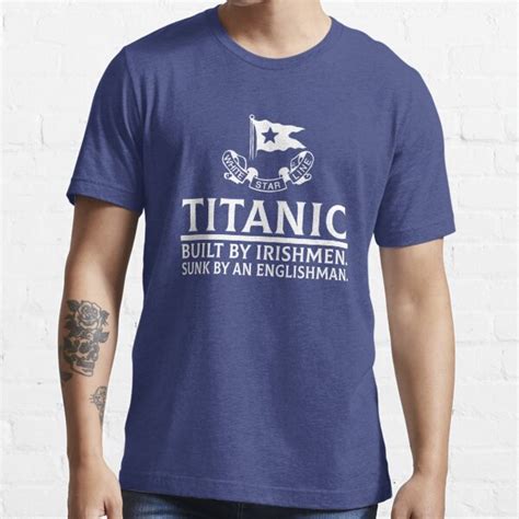 Funny Titanic Vintage Cruise Sinking Ship Atlantic Ocean Built By