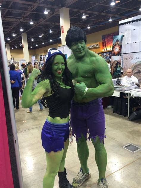 Incredible Hulk And She Hulk Amazing Arizona Comic Con 2014 View More