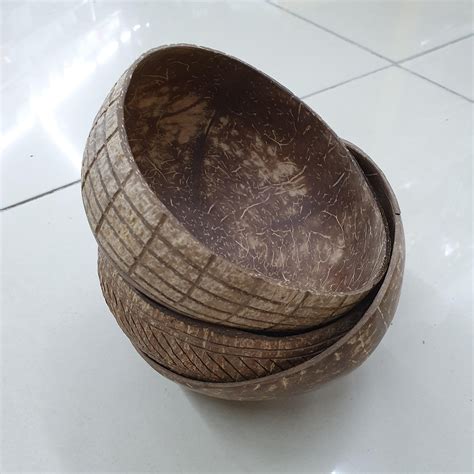 To know how i made these cute bowls, check this video! Coconut Bowl Natural, Handmade Eco-Friendly & Sustainable Material