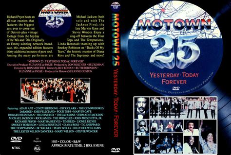 Motown 25 Yesterday Today And Forever Ntsc Dvd R Disc