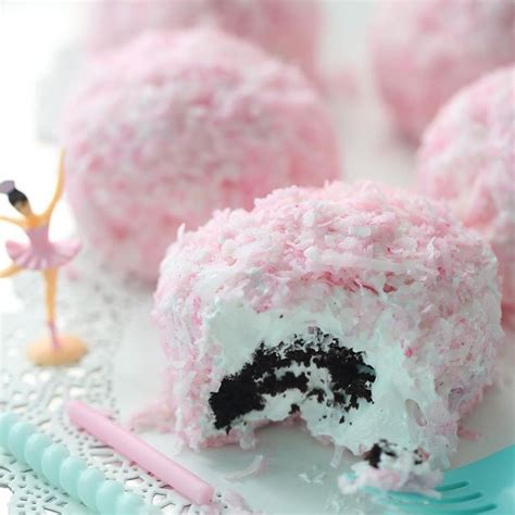 Have You Made These Yet Pink Snowballs The Homemade Version Is So
