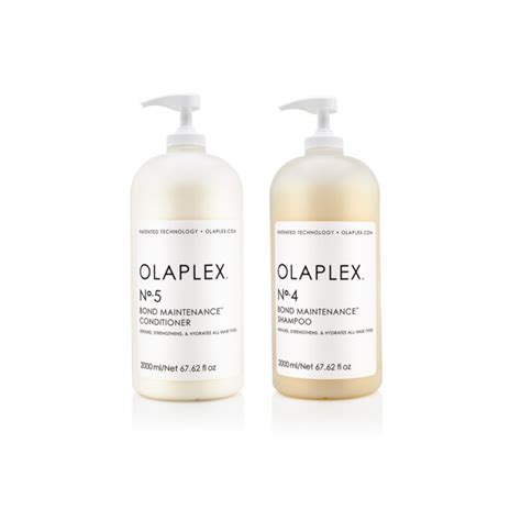 Olaplex No4 Shampoo And No5 Conditioner 2000ml Salon Size With Pump