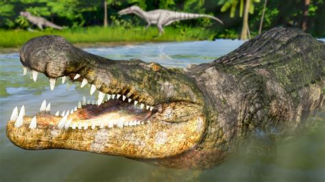 Deinosuchus Chegou Grande Crocodilo Novos Desafios Jurassic World
