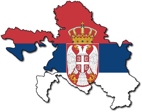 Future Serbia Fictional Flag Map By Captainvoda On Deviantart