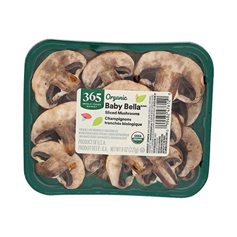 Sliced Baby Bella Mushrooms At Whole Foods Market