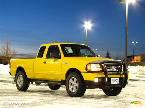 Screaming Yellow 2006 Ford Ranger Xlt Supercab 4x4 Exterior Photo