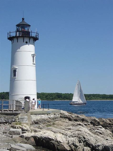New Castlenew Hampshire Lighthouse New England Lighthouses