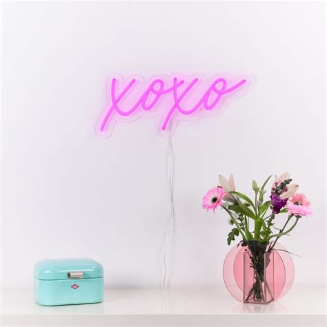 Xoxo Led Neon Sign Noalux Led Neon Signs ⚡handmade With Love