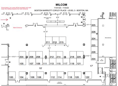 Exhibitor Floor Plan Ieee Military Communications Conference Milcom